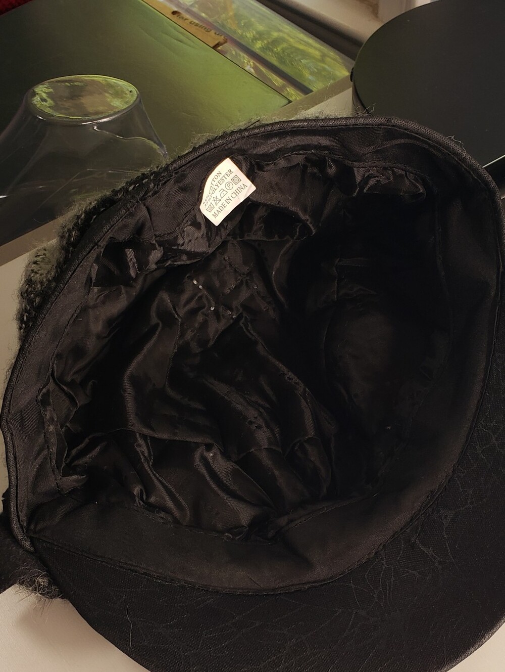 Tweed Newsboy Baker Boy Cabbi Street Cap Side Decorative Flower Boucle Fall OS - Picture 11 of 13